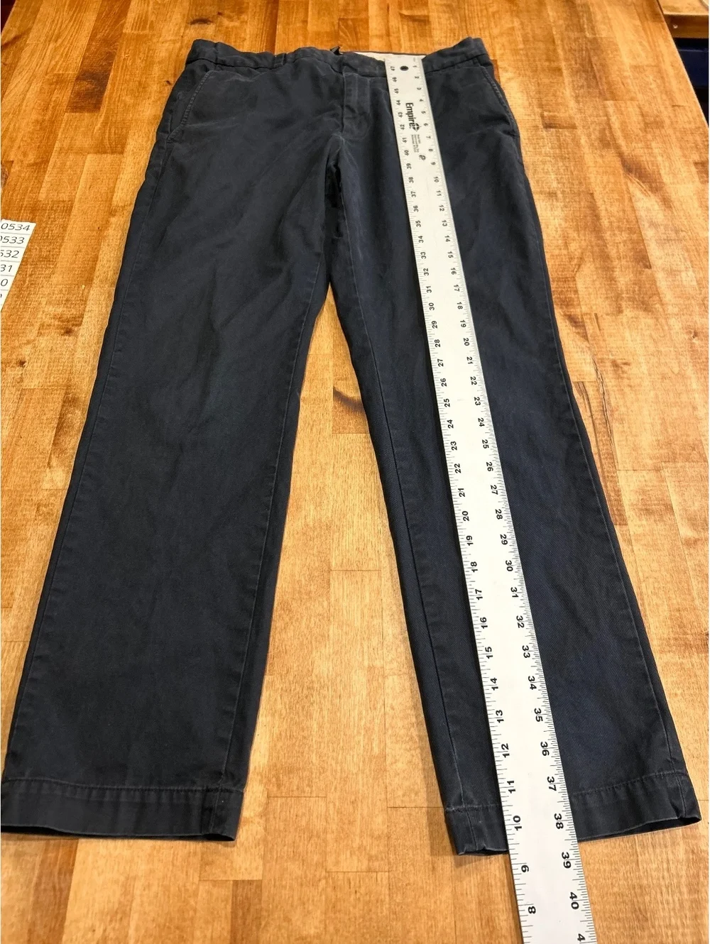 Banana Republic Slim Fit Black Cotton Pants Size 33/32